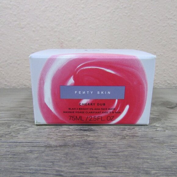 Fenty Skin Cherry Dub Face Mask Blah 2 Bright 5% 75 ml / 2.5 Fl oz - Picture 1 of 4